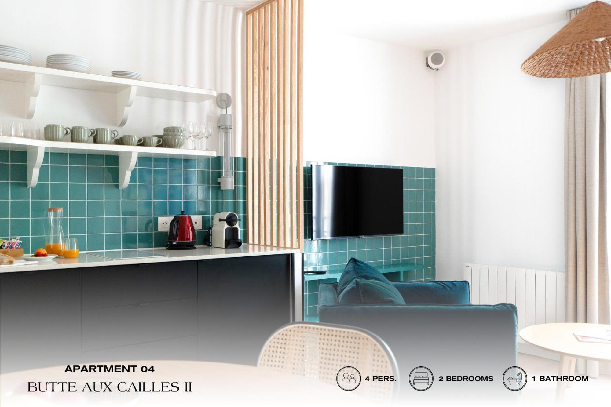 Beauquartier - Butte Aux Cailles II Apartman Párizs Kültér fotó