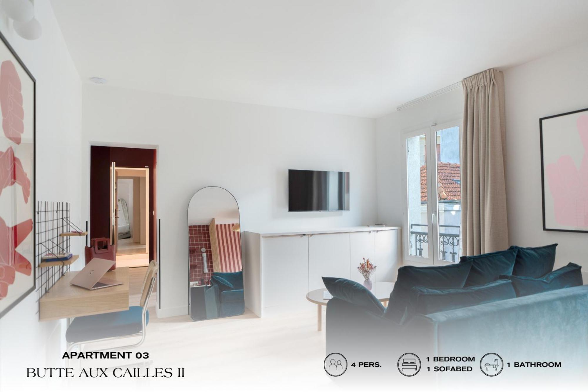 Beauquartier - Butte Aux Cailles II Apartman Párizs Kültér fotó