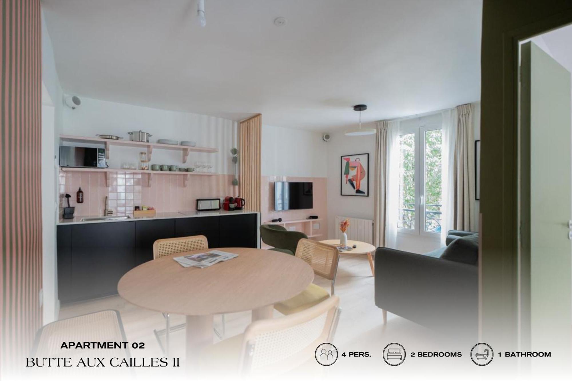 Beauquartier - Butte Aux Cailles II Apartman Párizs Kültér fotó