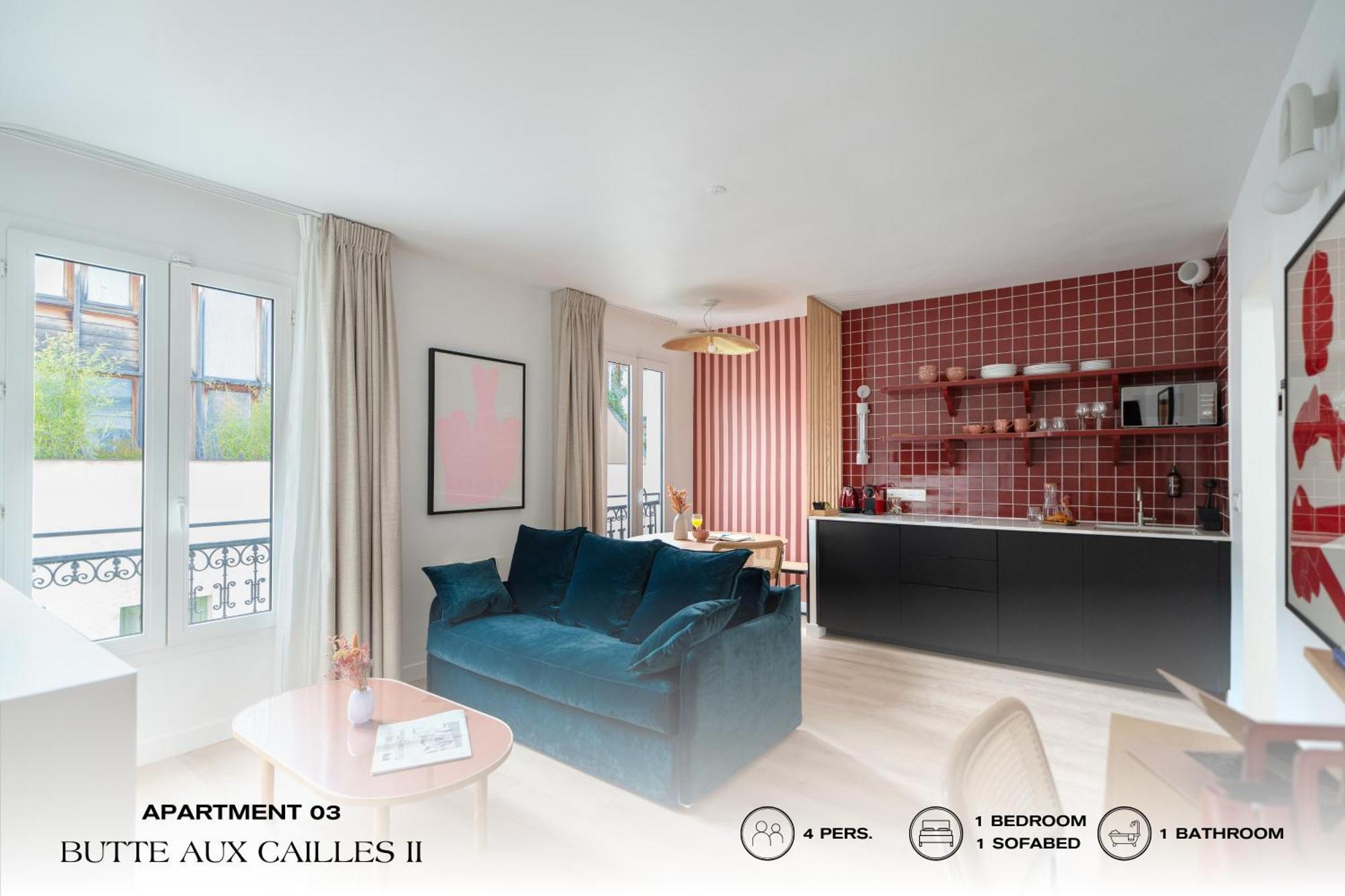Beauquartier - Butte Aux Cailles II Apartman Párizs Kültér fotó