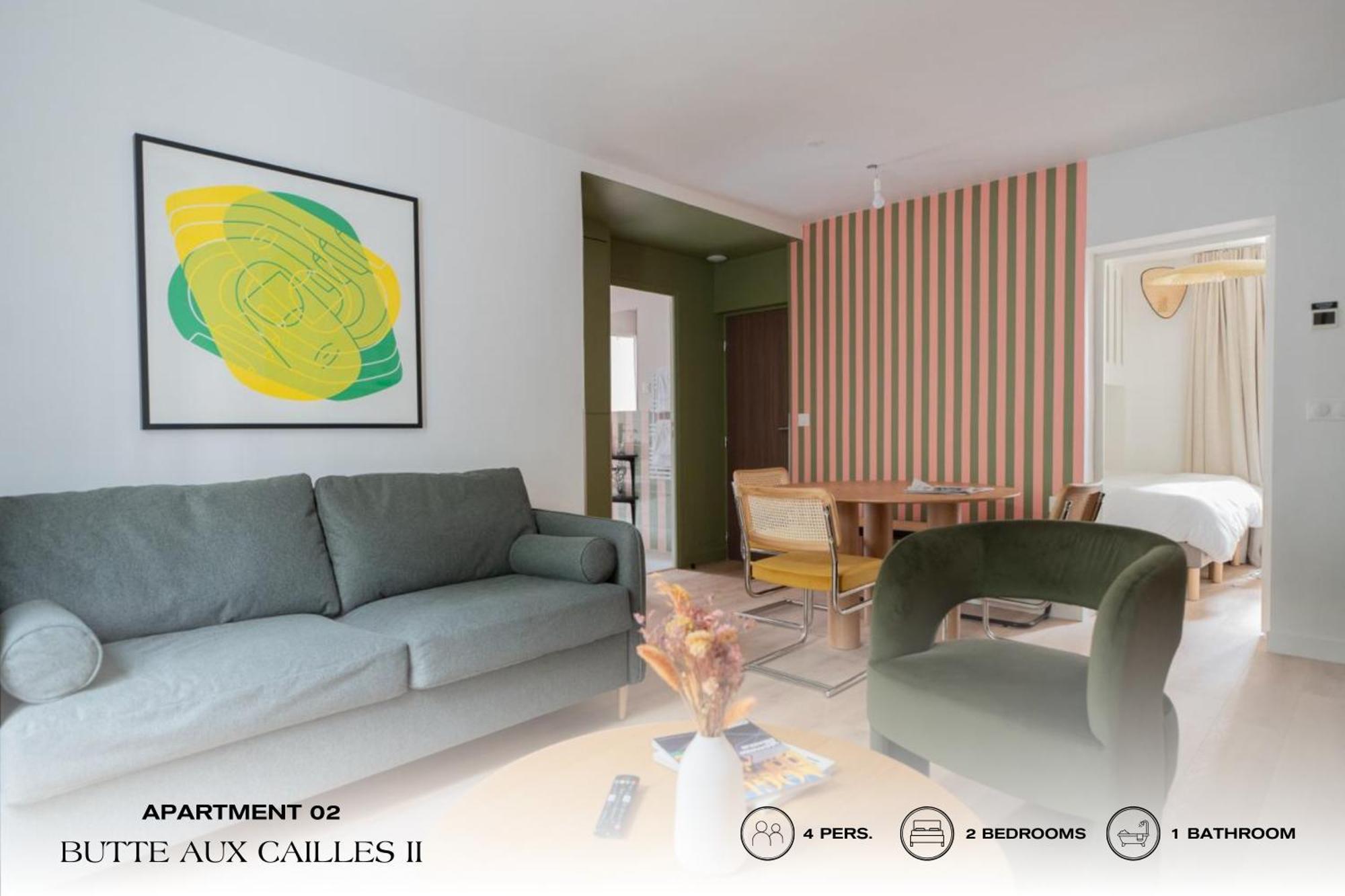 Beauquartier - Butte Aux Cailles II Apartman Párizs Kültér fotó