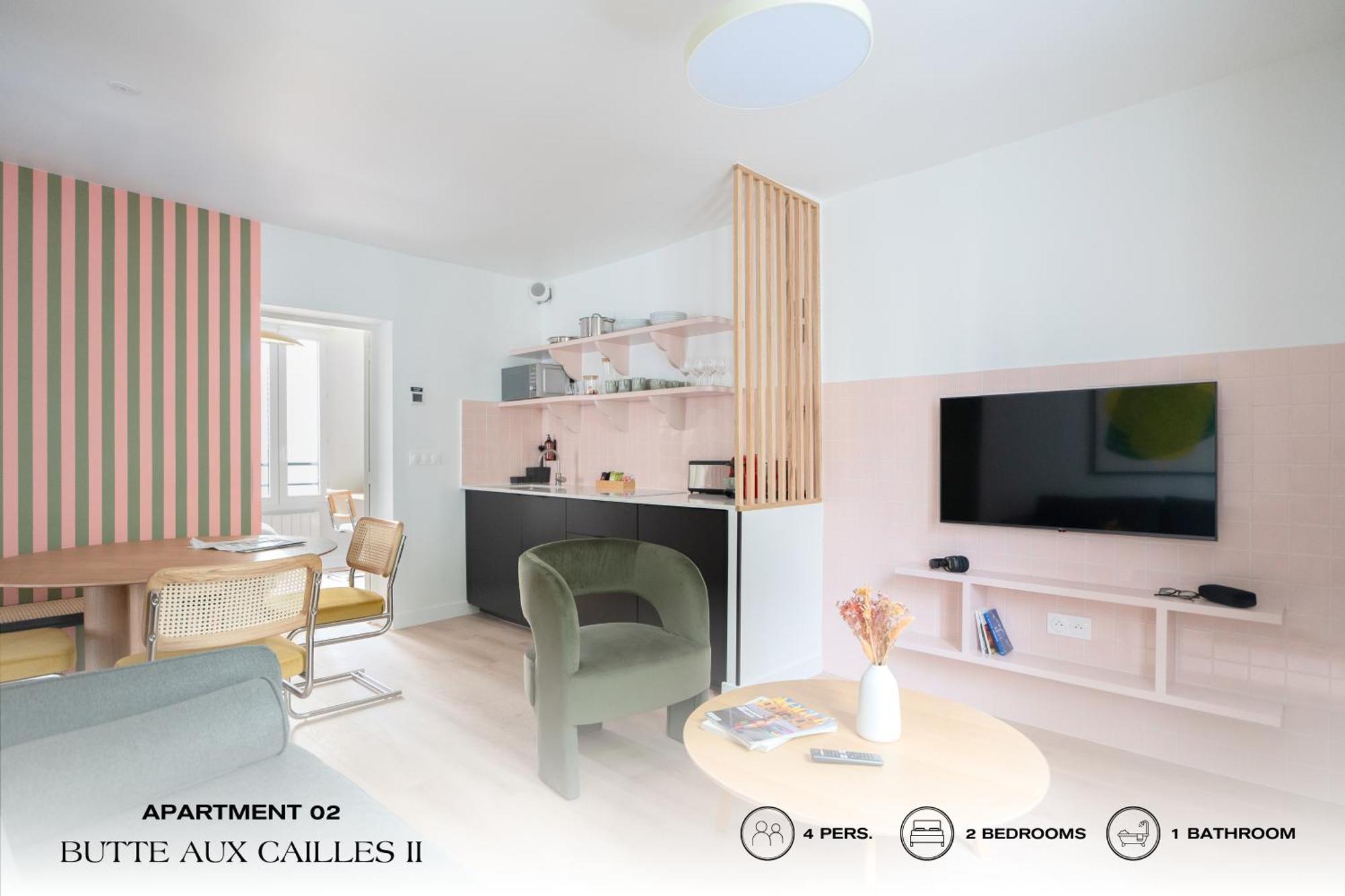Beauquartier - Butte Aux Cailles II Apartman Párizs Kültér fotó