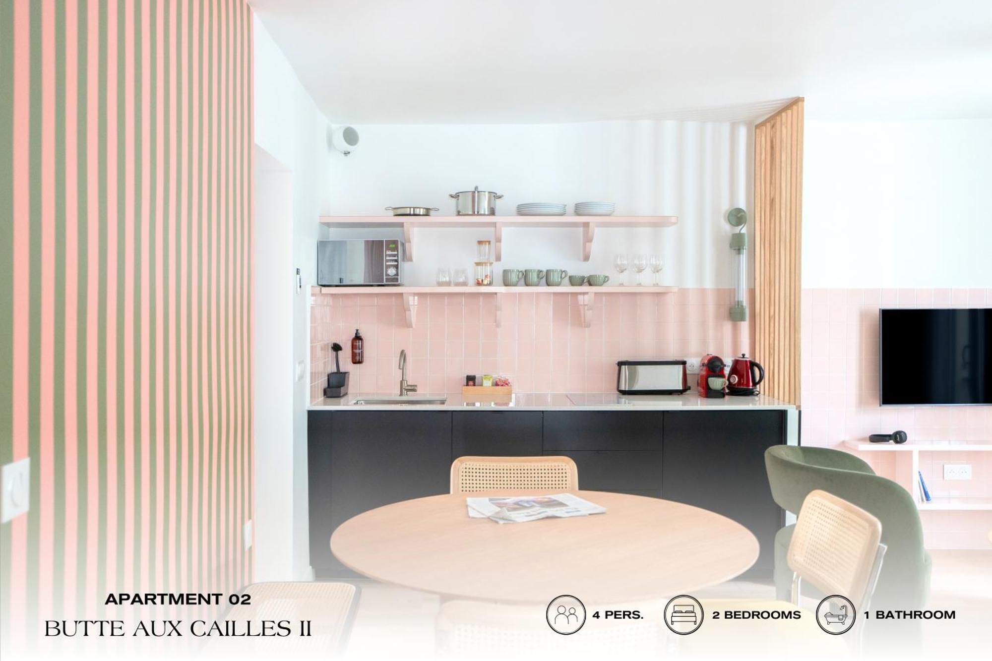 Beauquartier - Butte Aux Cailles II Apartman Párizs Kültér fotó